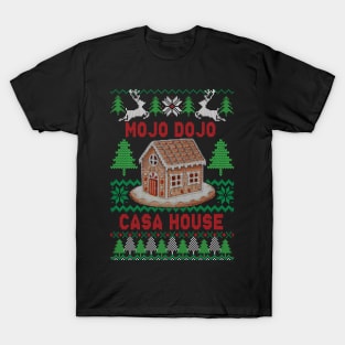 Mojo Dojo Casa House Xmas Ugly Sweater T-Shirt
